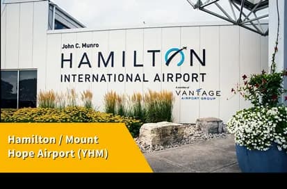 Hamilton John C. Munro International Airport.