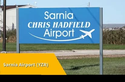 Sarnia Chris Hadfield Airport.